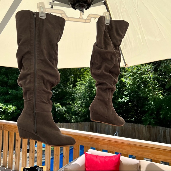 NWOT ~ SLOUCHY OVER THE KNEE BOOTS!! - Picture 9 of 12